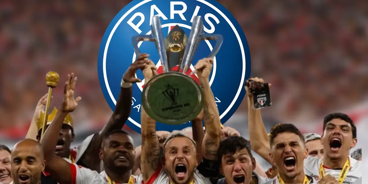 Beraldo convida Pablo Maia do São Paulo para jogar no PSG