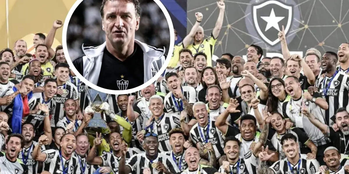 Botafogo comemora conquista da América