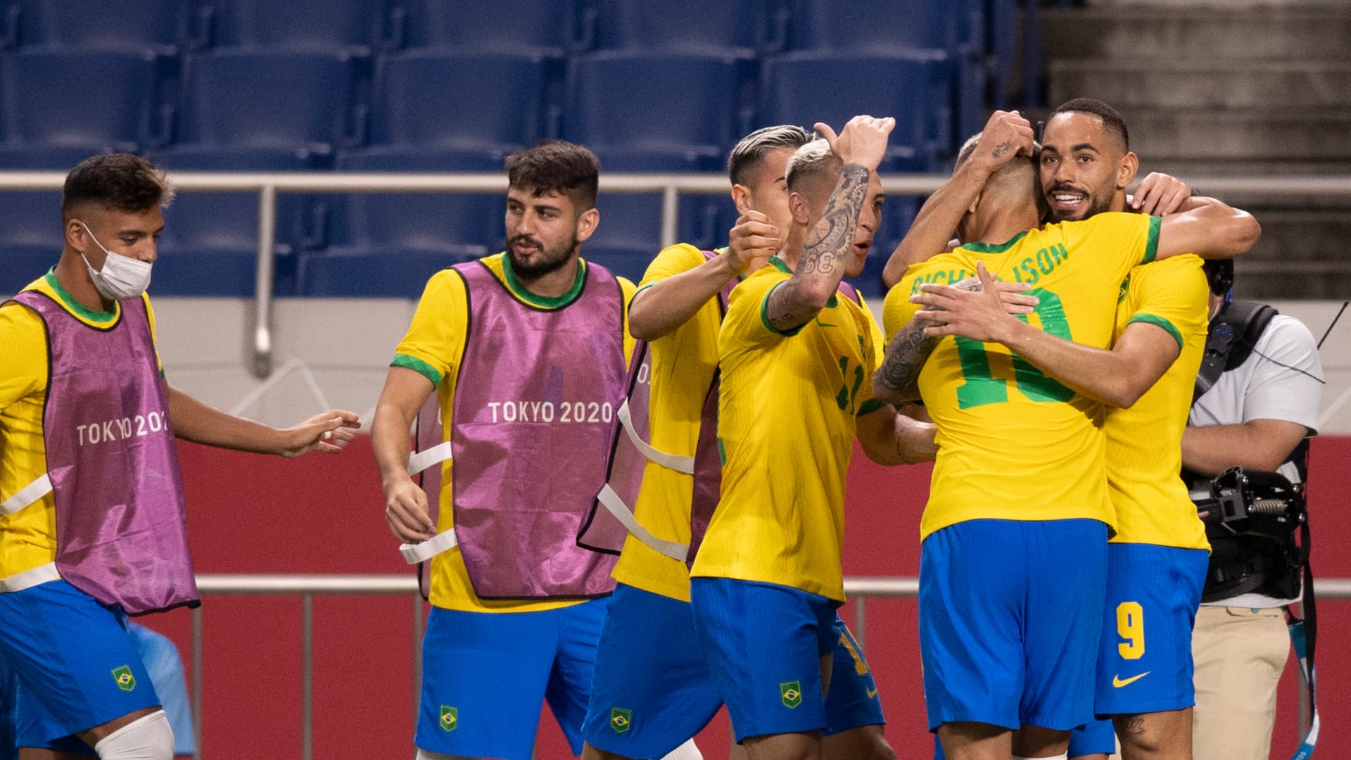 Brasil atingiu a fase de semifinais após bater o Egito por 1x0 no último sábado (31)