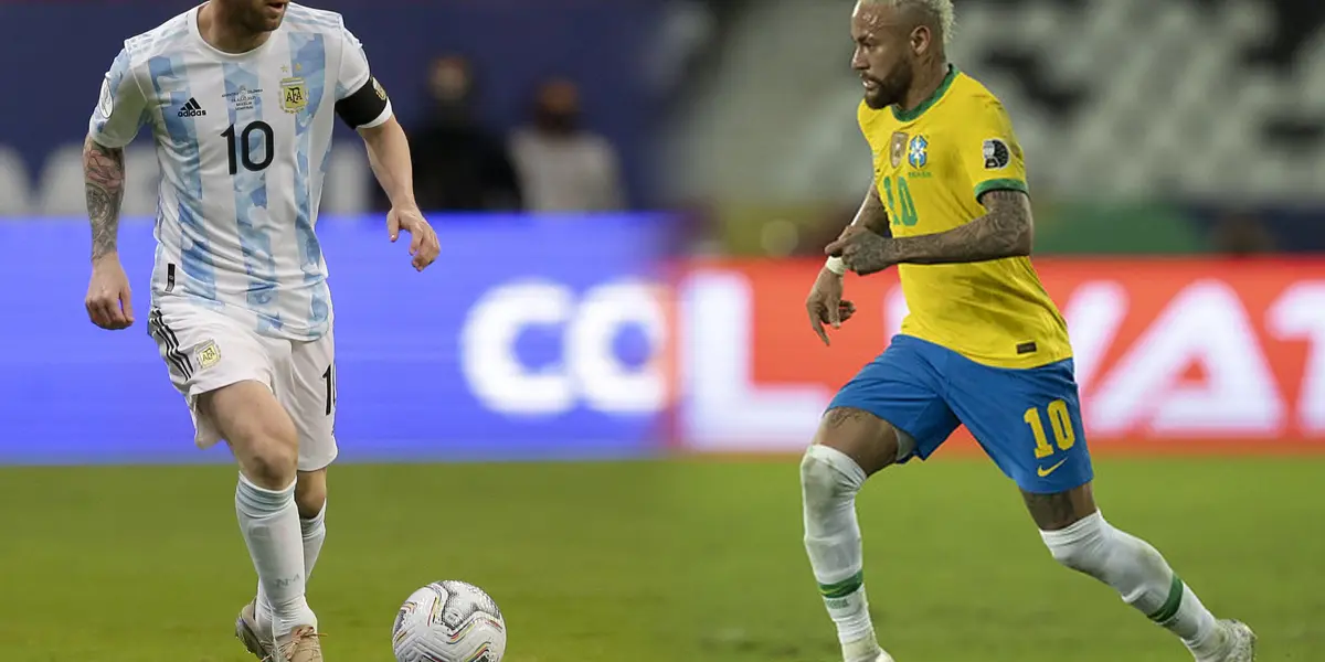 Brasil e Argentina se enfrentam pelas Eliminatórias para a Copa do Mundo com destaque para o duelo Neymar x Lionel Messi