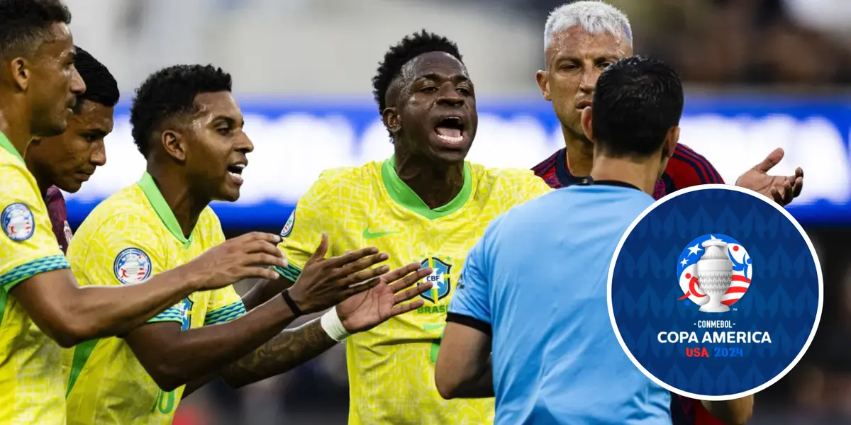 Brasil não teve pênalti marcado