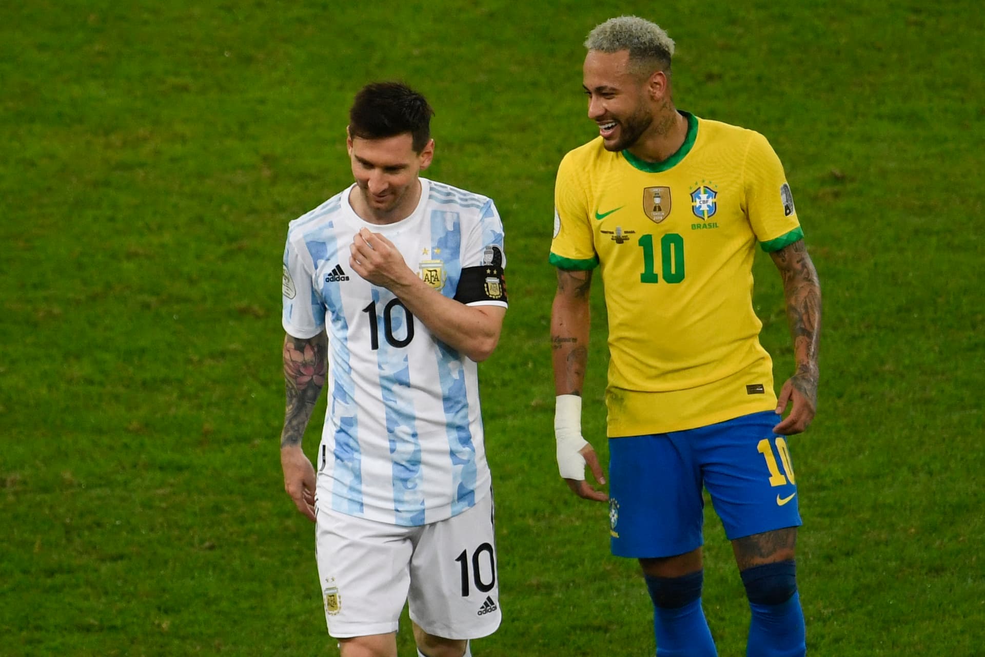 Brasil vence o Peru por 2 a 0 no primeiro tempo após show de Neymar, mas Messi ofusca o brasileiro por marca de Pelé