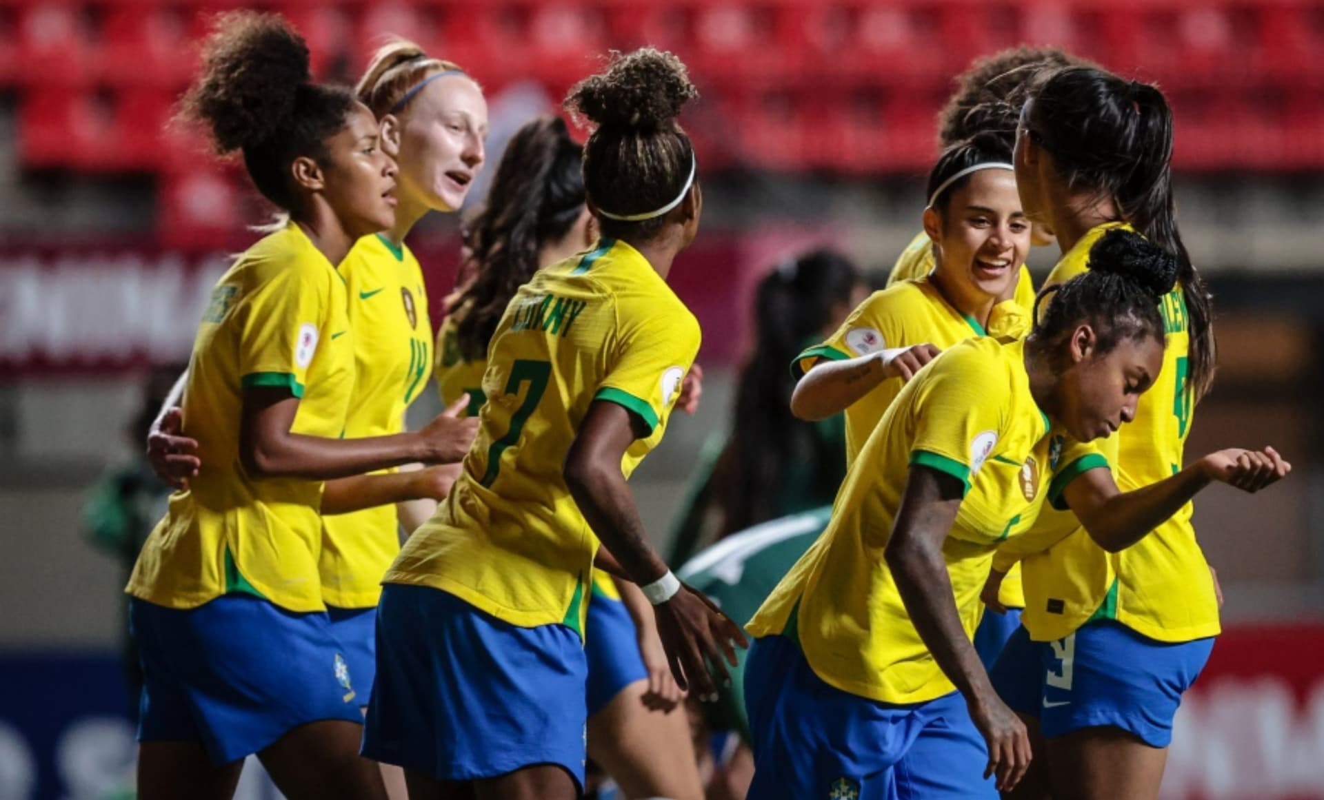 Brasileiras venceram por 10-0