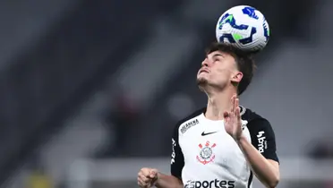 Breno Bidon, jogador do Corinthians, durante partida contra o Racing-URU no estadio Arena Corinthians pelo campeonato Copa Sul-americana 2025. Foto: Ettore Chiereguini/AGIF