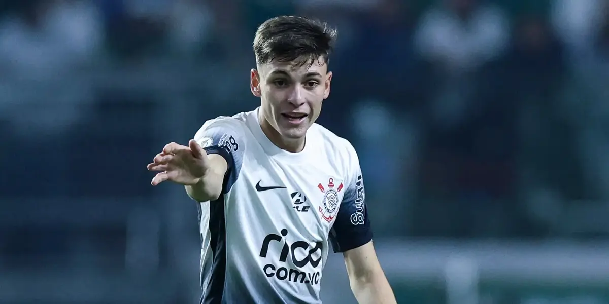 Breno Bidon, meio-campista do Corinthians. Foto: Alexandre Schneider/Getty Images