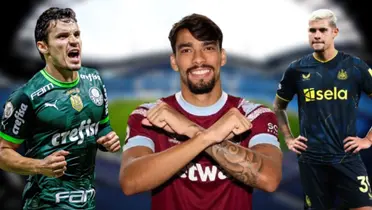 Bruno Guimarães fala sobre Raphael Veiga na Premier League