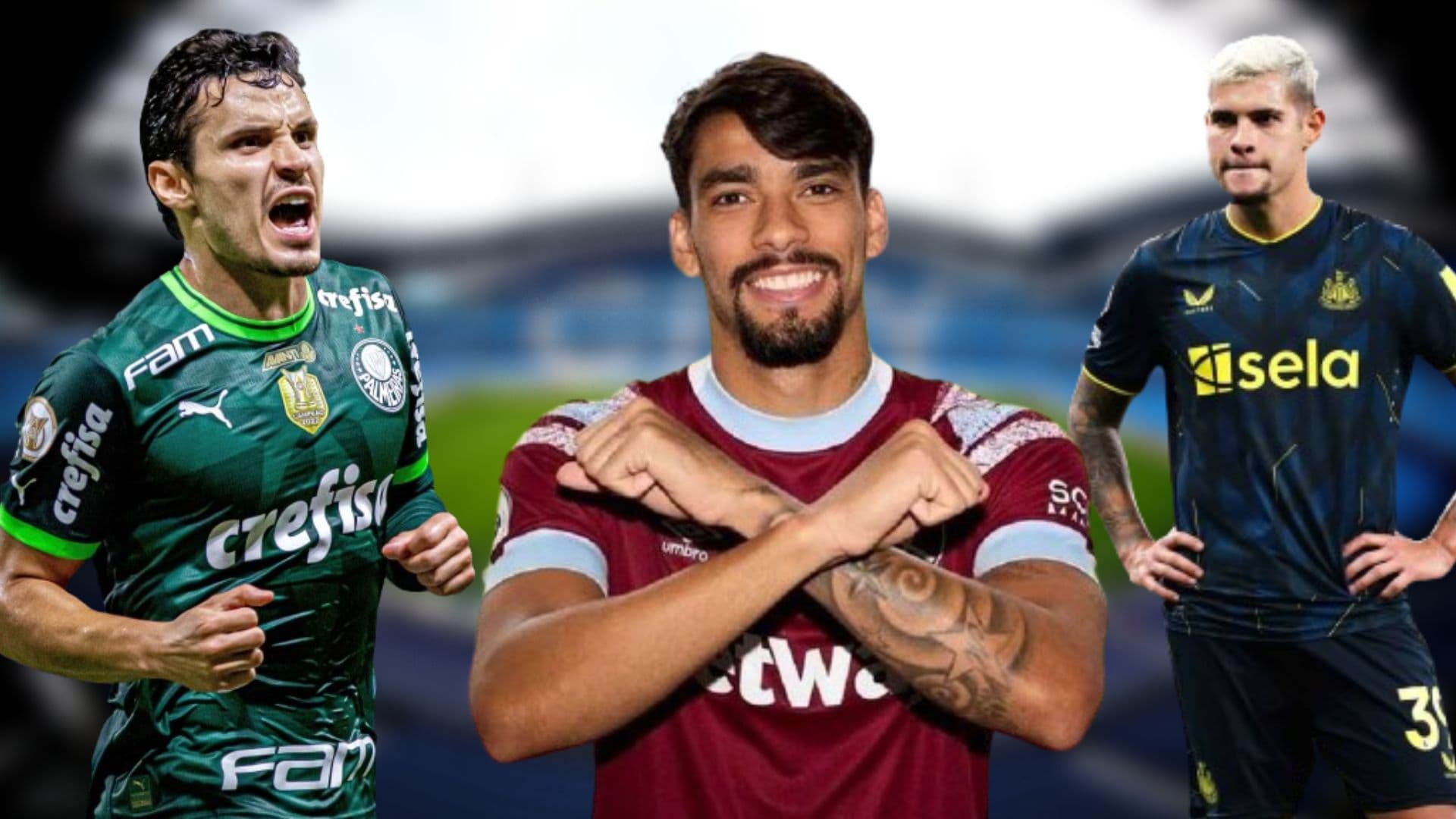 Bruno Guimarães fala sobre Raphael Veiga na Premier League