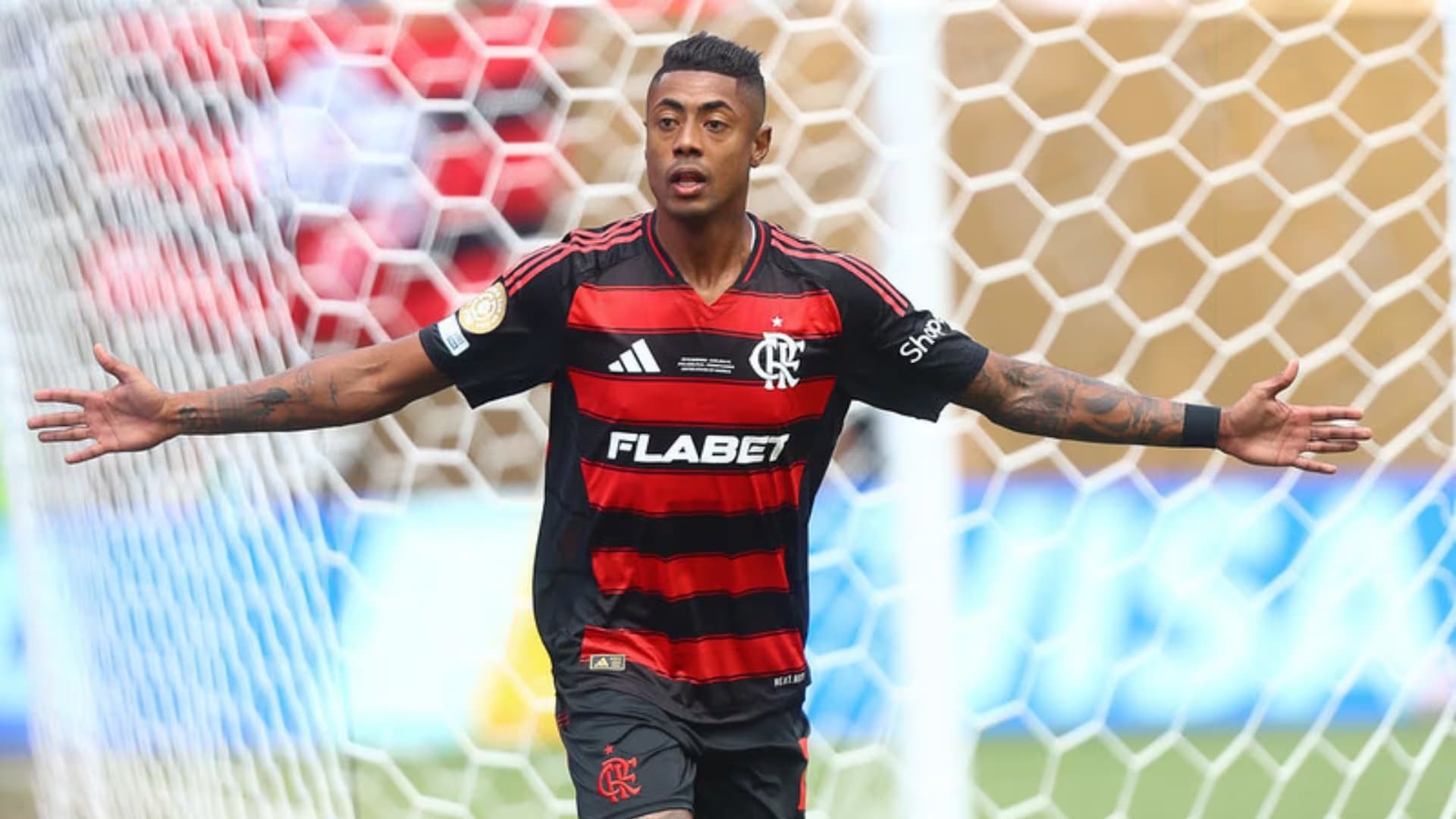 Bruno Henrique, atacante do Flamengo. Foto: Gilvan de Souza/Flamengo