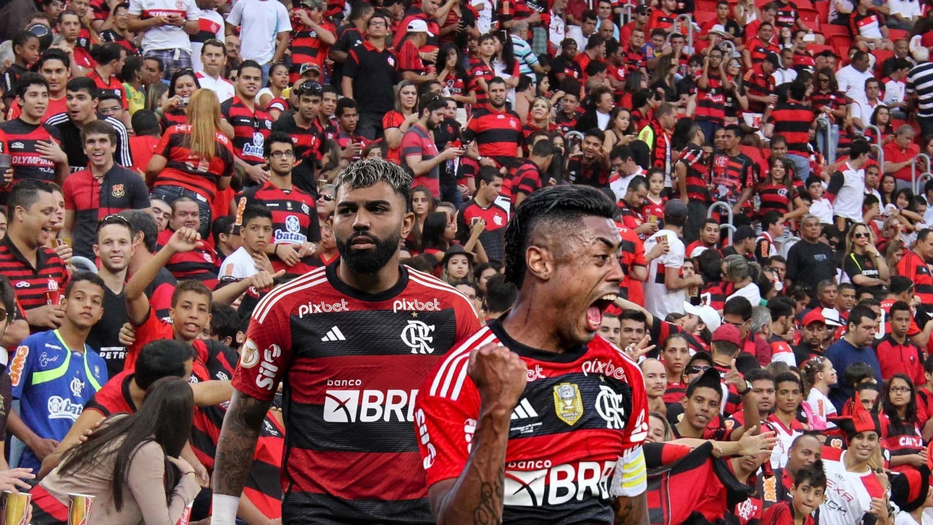 Bruno Henrique celebrou importante contrato com o Flamengo