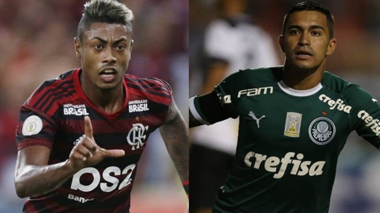Bruno Henrique e Dudu são os dois homens de confiança de Flamengo e Palmeiras, mas imprensa aponta diferenças entre eles