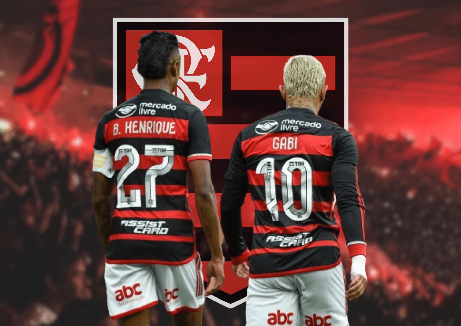 Bruno Henrique e Gabigol