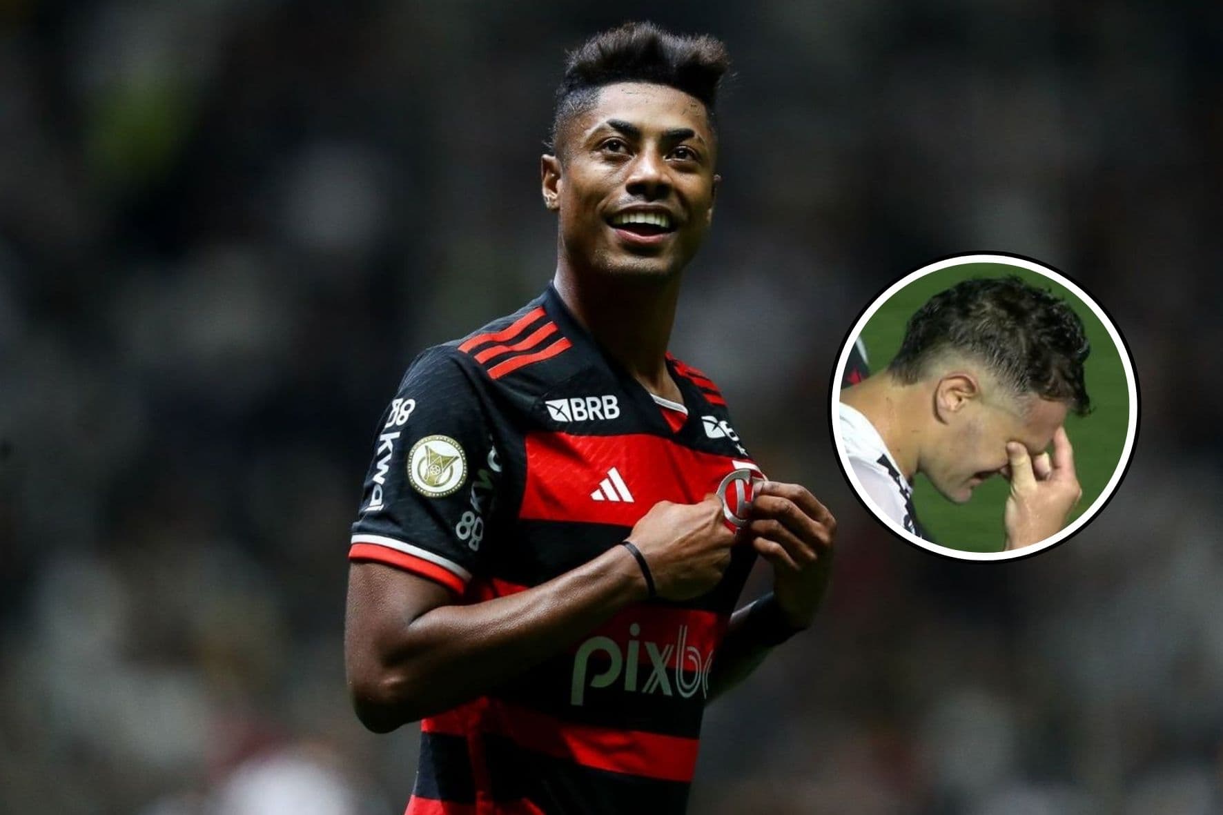 Bruno Henrique em destaque