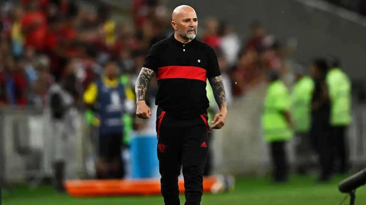 Bruno Henrique, querido do Fla, também concedeu entrevista após o jogo