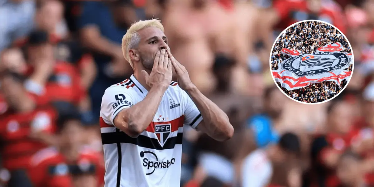 Calleri da lição de humildade e tem atitude que faz torcida do Corinthians lhe dar respeito