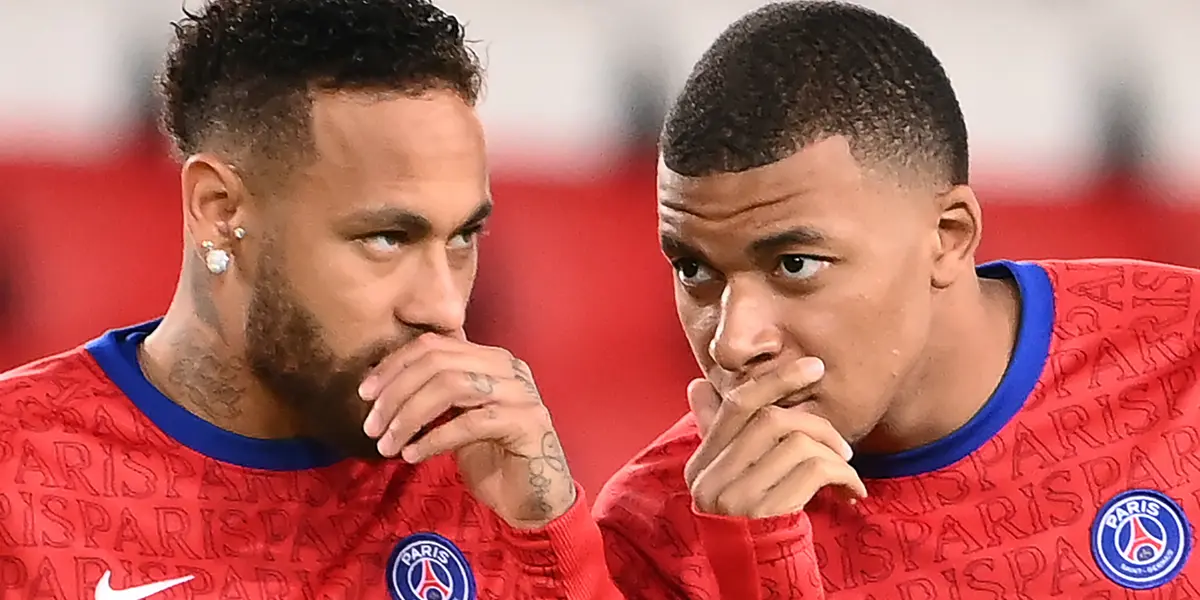Câmera de transmissão flarou críticas de Mbappé a Neymar