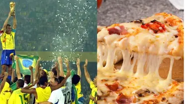 Campeão do mundo em 2002, hoje ele ganha a vida vendendo pizzas