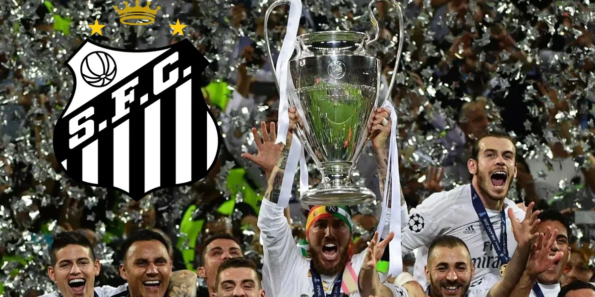 Campeão pelo Real Madrid pode se juntar ao Santos
