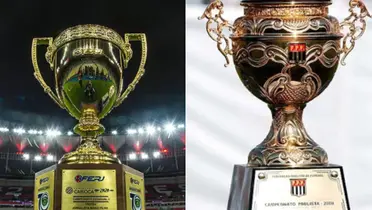 Campeonato Carioca e Paulista.