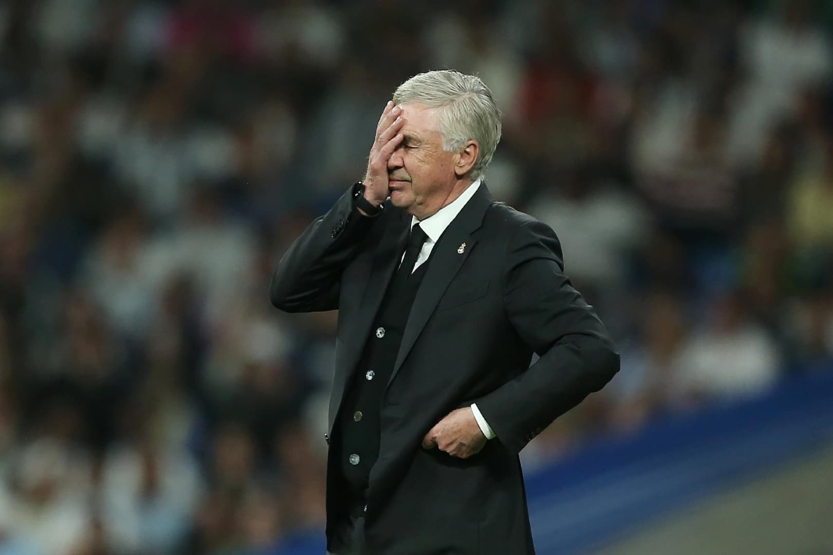 Carlo Ancelotti, técnico da Seleção Brasileira