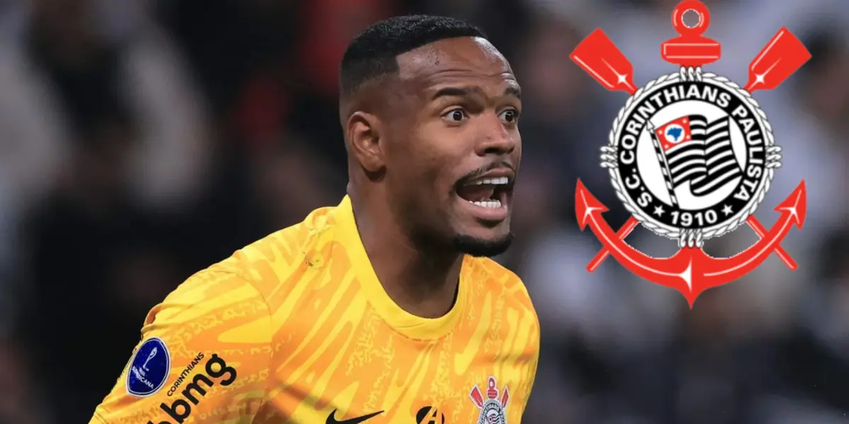 Carlos Miguel em ação pelo Corinthians em 2024