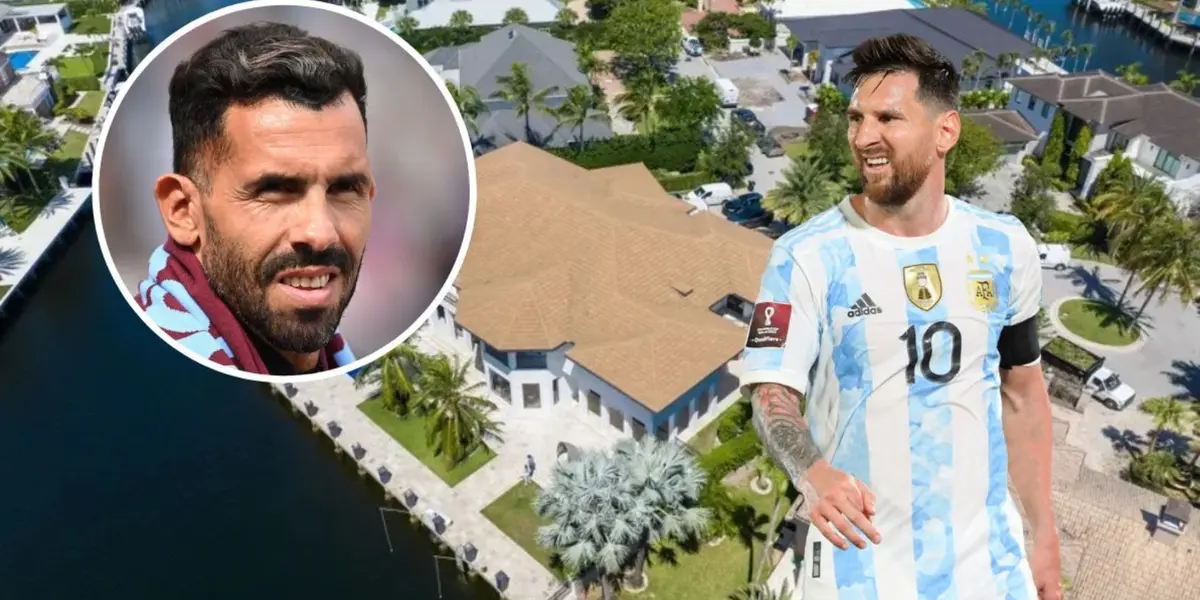 Se Messi tem casa com sauna e academia, a luxuosa e incrível mansão de Tévez 