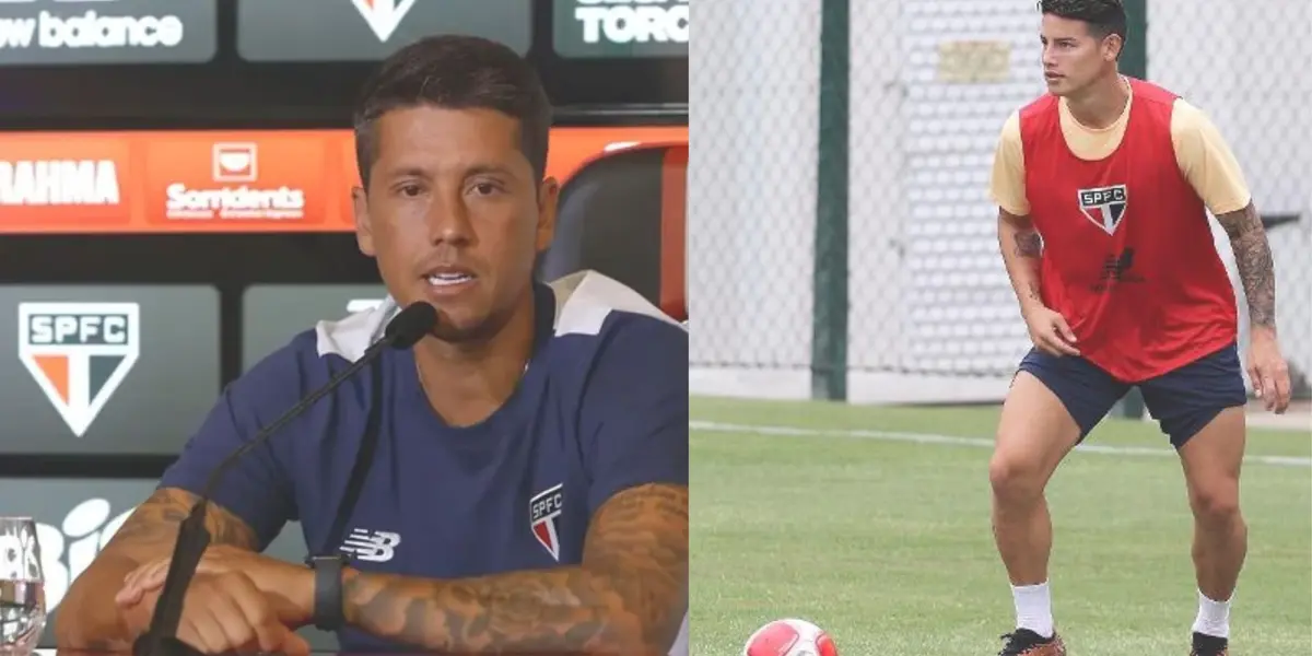 Carpini discute se James será titular