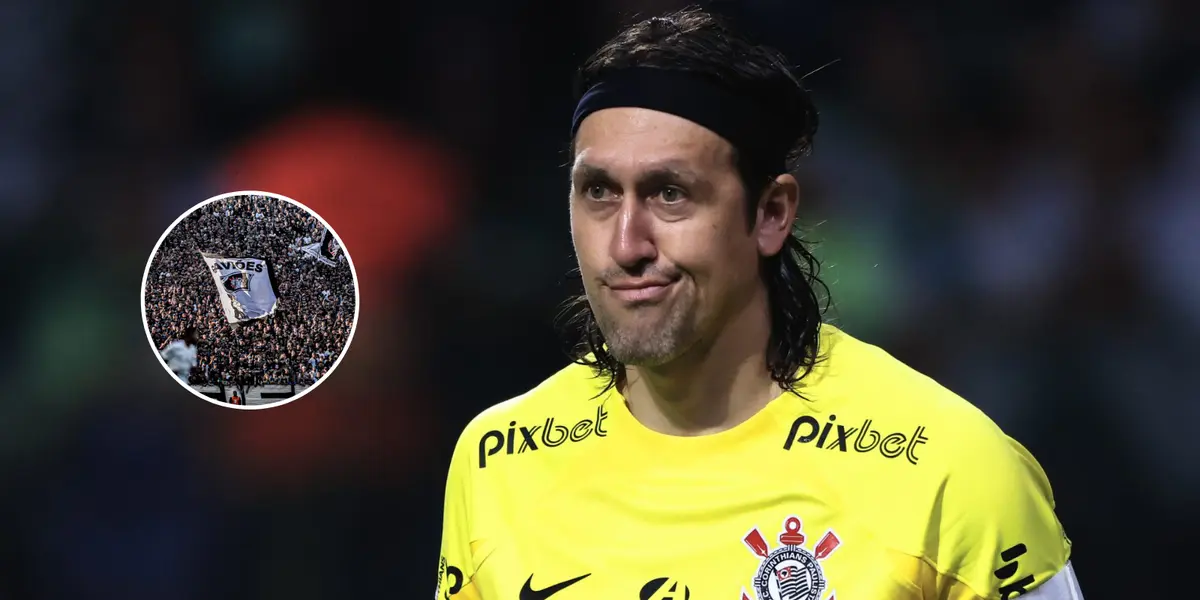 Cássio em partida do Corinthians