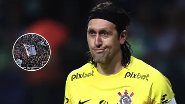 Cássio em partida do Corinthians