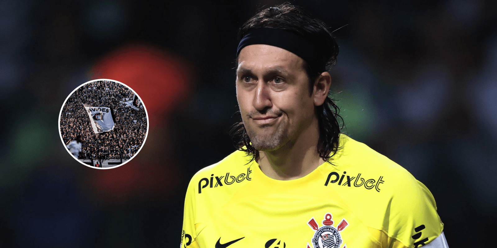 Cássio em partida do Corinthians