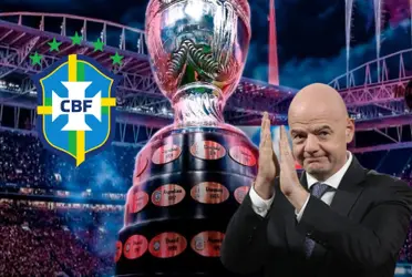 CBF não teve representante oficial no sorteio da Copa América de 2024