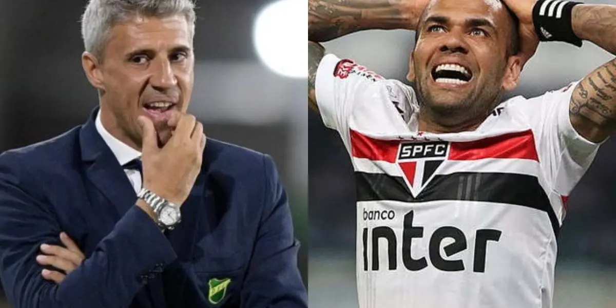 Chegada do novo treinador pode mudar a situação de Dani Alves no São Paulo
 