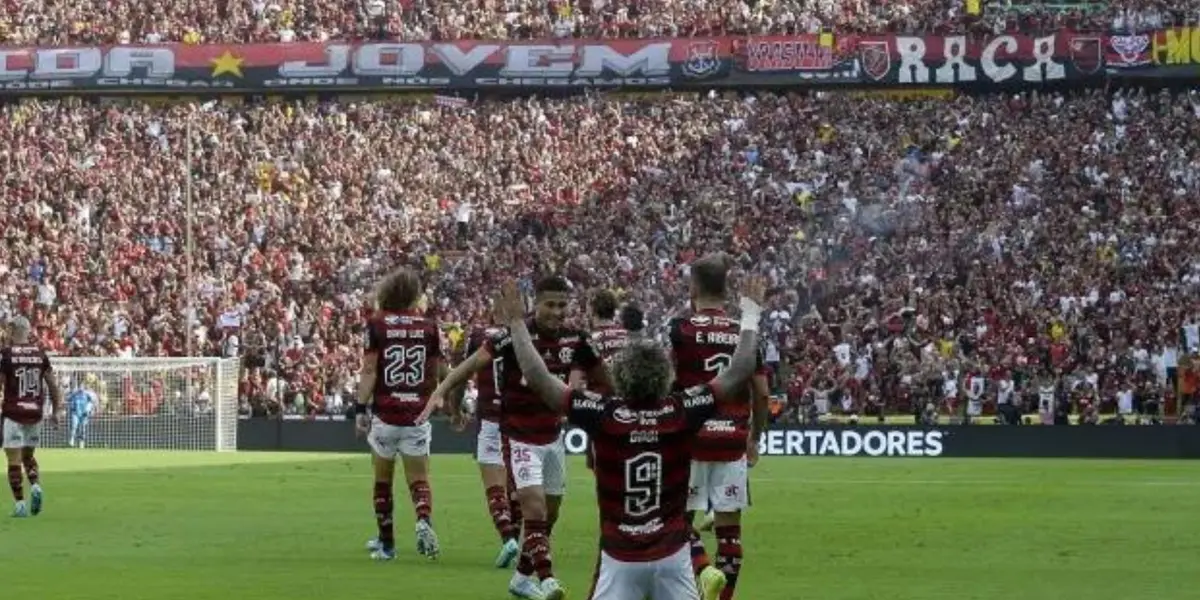 Chileno entrou no segundo tempo e realizou o sonho de ser campeão da Libertadores com o Flamengo