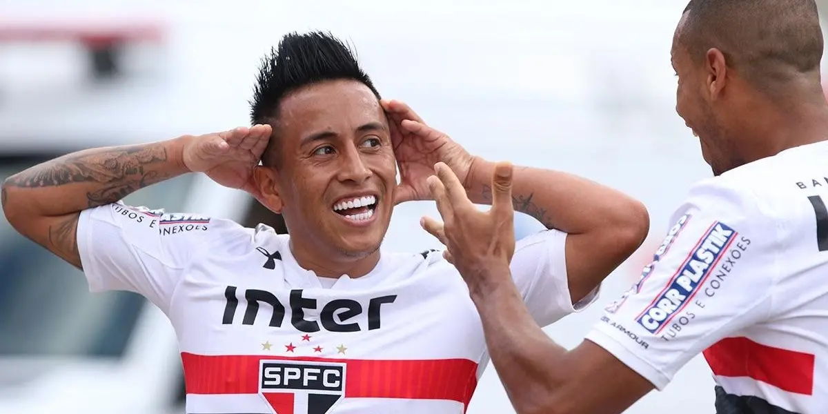 Christian Cueva teve passagem polêmica pelo Morumbi e seu único legado foi batido