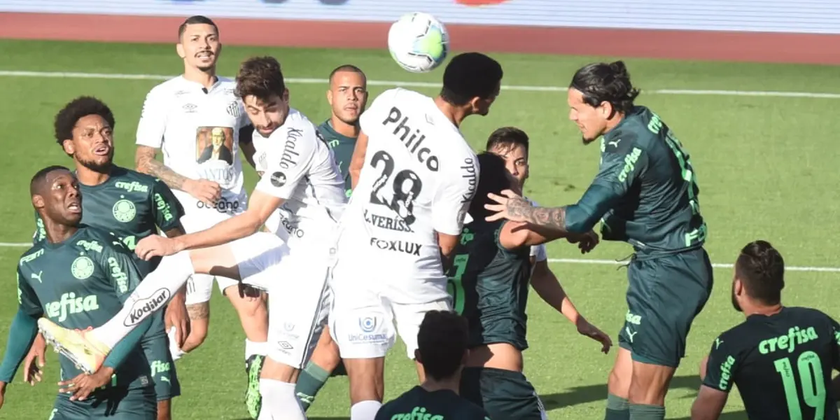 Clássico da Saudade decide o futuro de Palmeiras e Santos no Paulistão 2021.