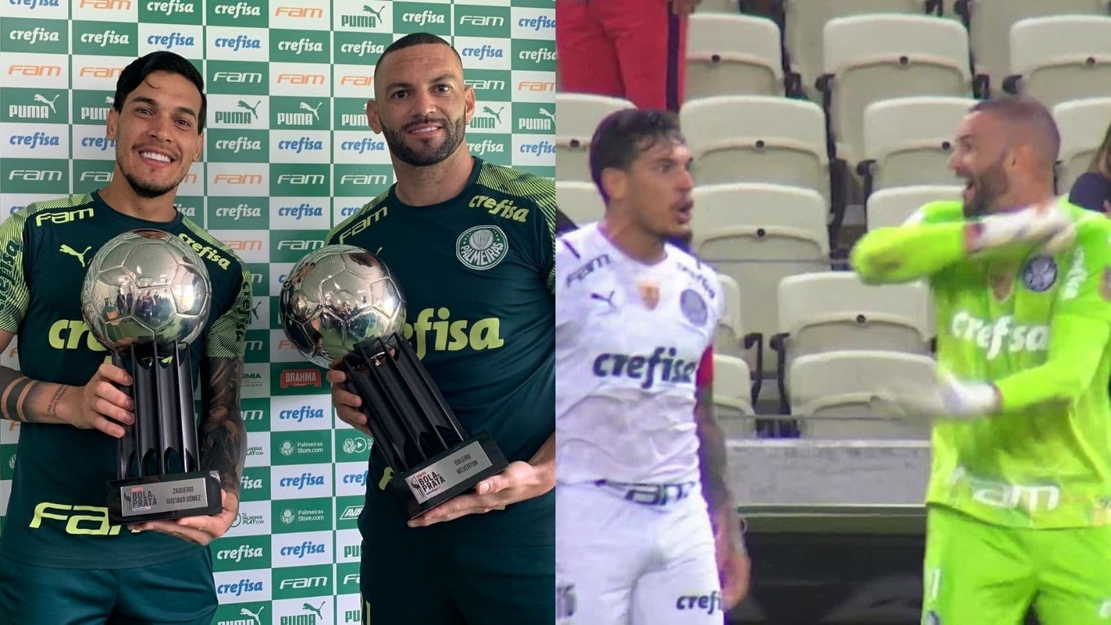Clima tenso no Palmeiras é exposto após discussão entre Weverton e Gustavo Gómez, e que sobrou até para Abel Ferreira