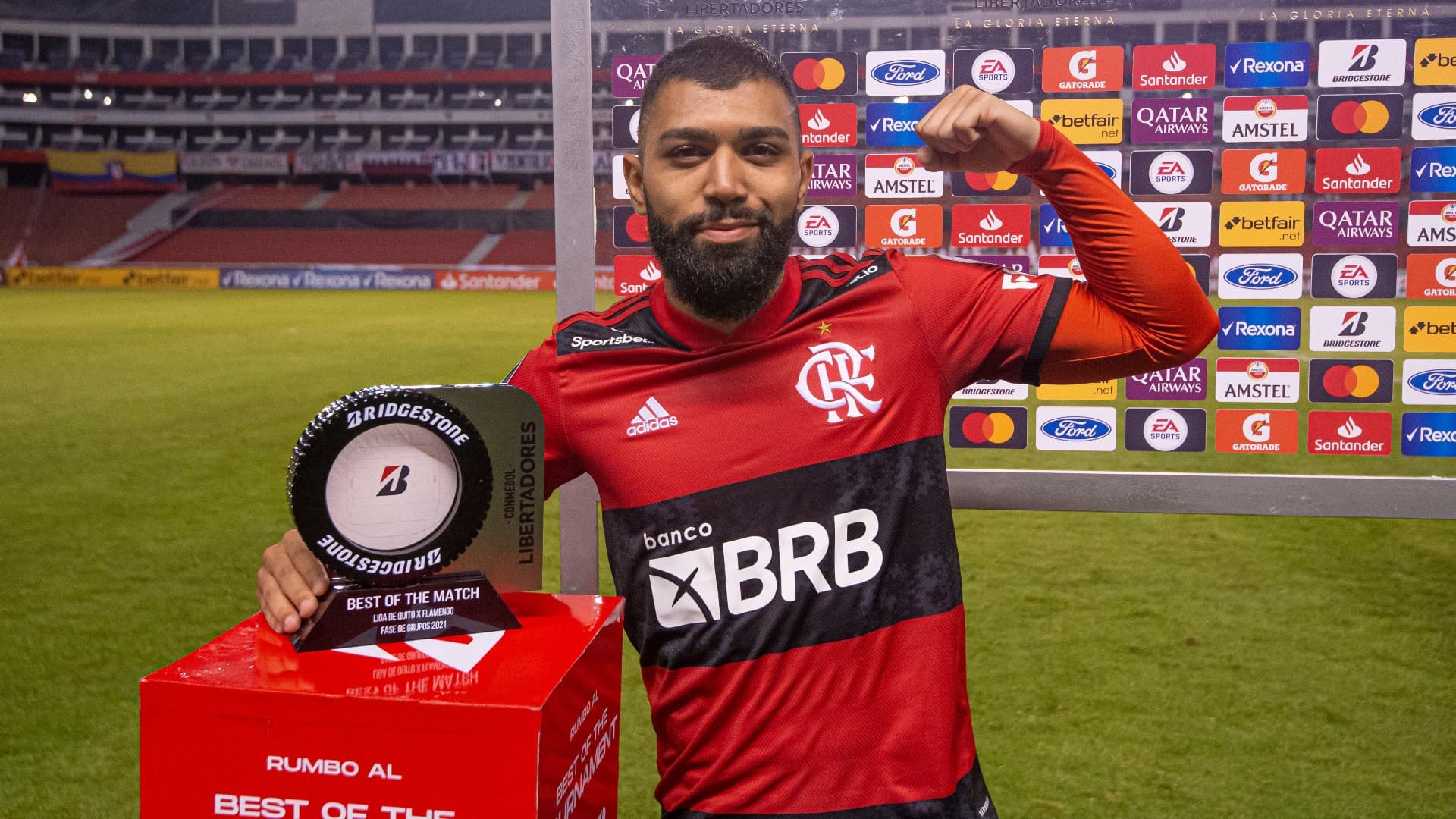 Clube bateu o Olímpia na partida de ida por 4x1 e praticamente assegurou sua vaga para a próxima fase da Copa Libertadores 2021
