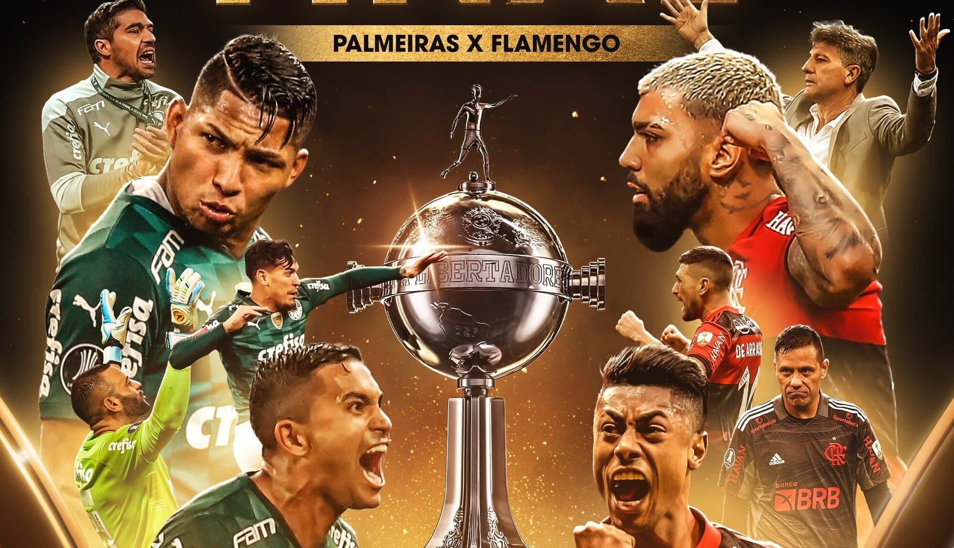 Clubes decidirão o novo tricampeão brasileiro da competição em 2021