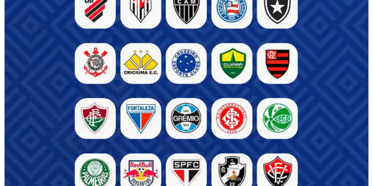 Clubes do Brasileirão 2024