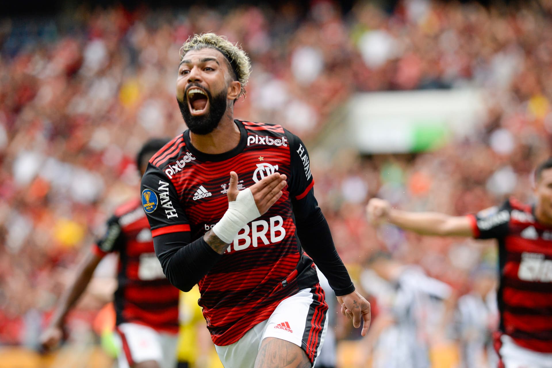 Com gol contra o Atlético Mineiro, Gabigol superou marca histórica no Flamengo