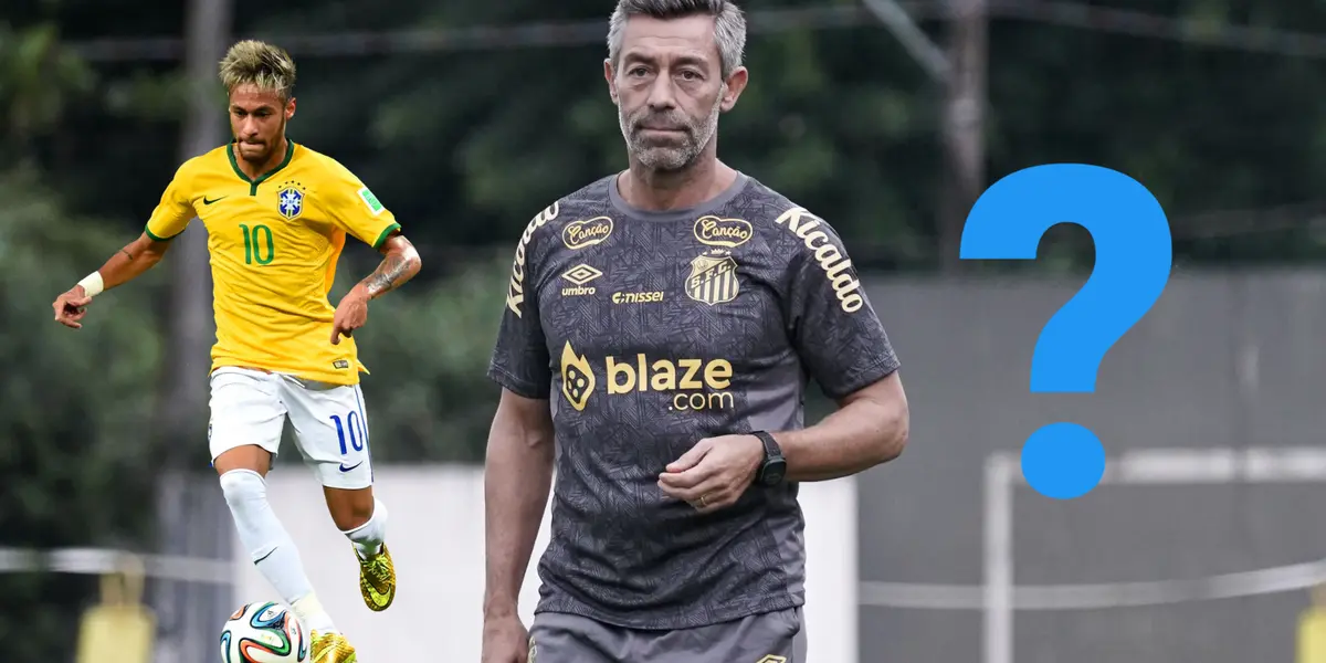 Com Neymar negociando sua volta ao Santos, quem Pedro Caixinha tiraria?