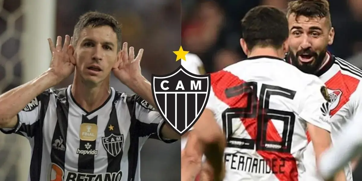 Comemoração do argentino gerou especulações entre a torcida do Galo