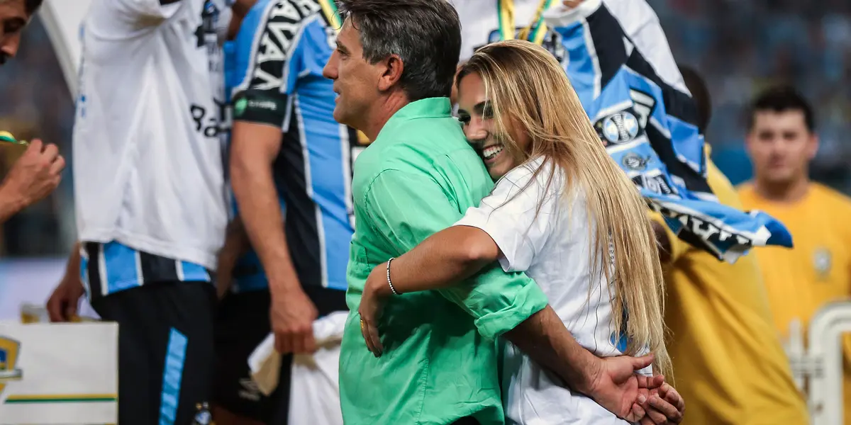 Conheça a filha de Renato Gaúcho, Carolina, motivo de suspiros pelos tocedores do Flamengo