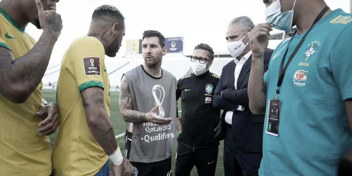 Conmebol lamentou o ocorrido, mas se isentou de culpa para responsabilizar a FIFA no clássico entre Brasil e Argentina