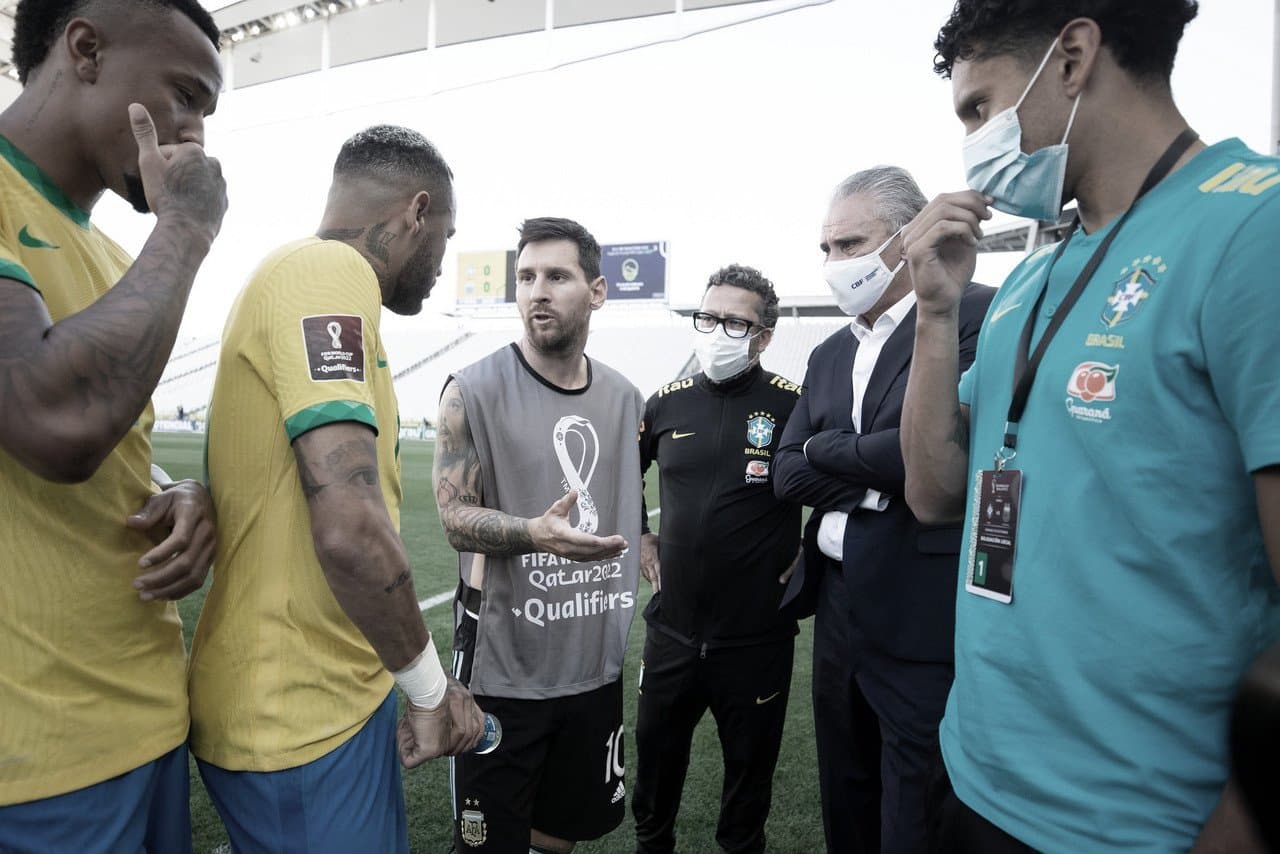 Conmebol lamentou o ocorrido, mas se isentou de culpa para responsabilizar a FIFA no clássico entre Brasil e Argentina