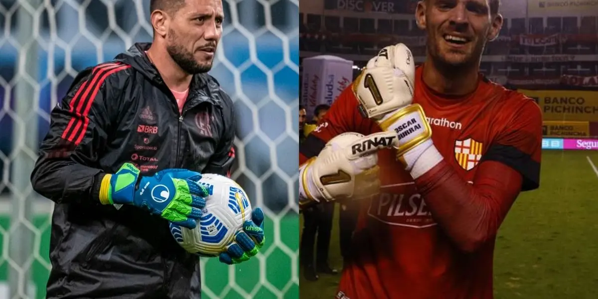 Conversa entre Diego Alves e Javier Burrai foi revelada e é bom Flamengo e Barcelona não se encontrarem novamente