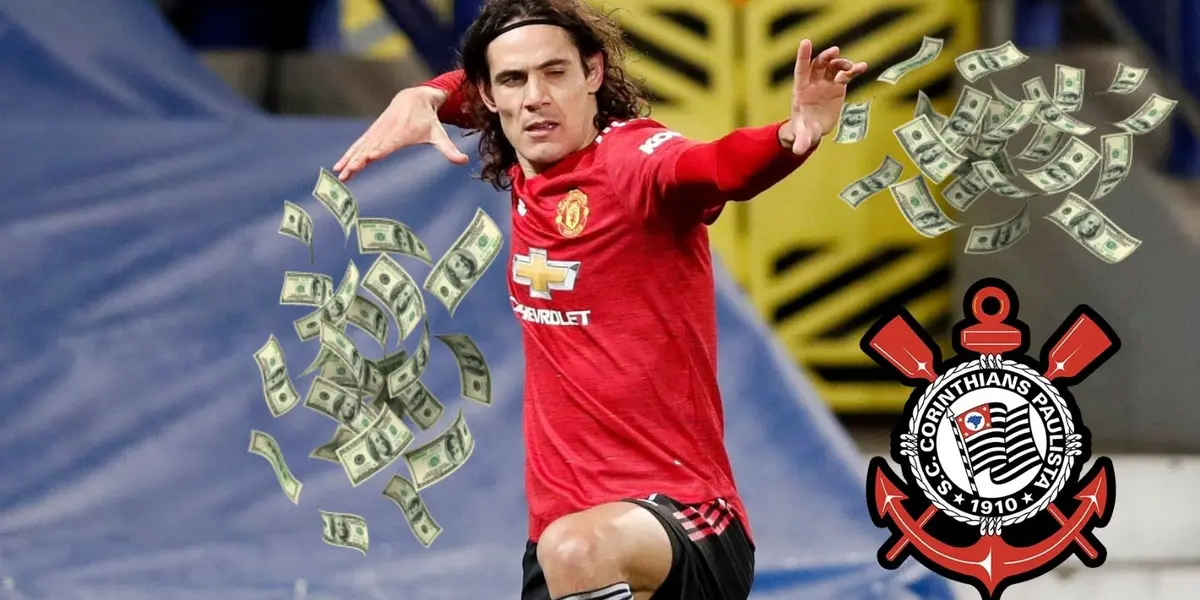 Corinthians ainda não desiste de Cavani, mesmo que atacante uruguaio peça o melhor contrato de sua vida