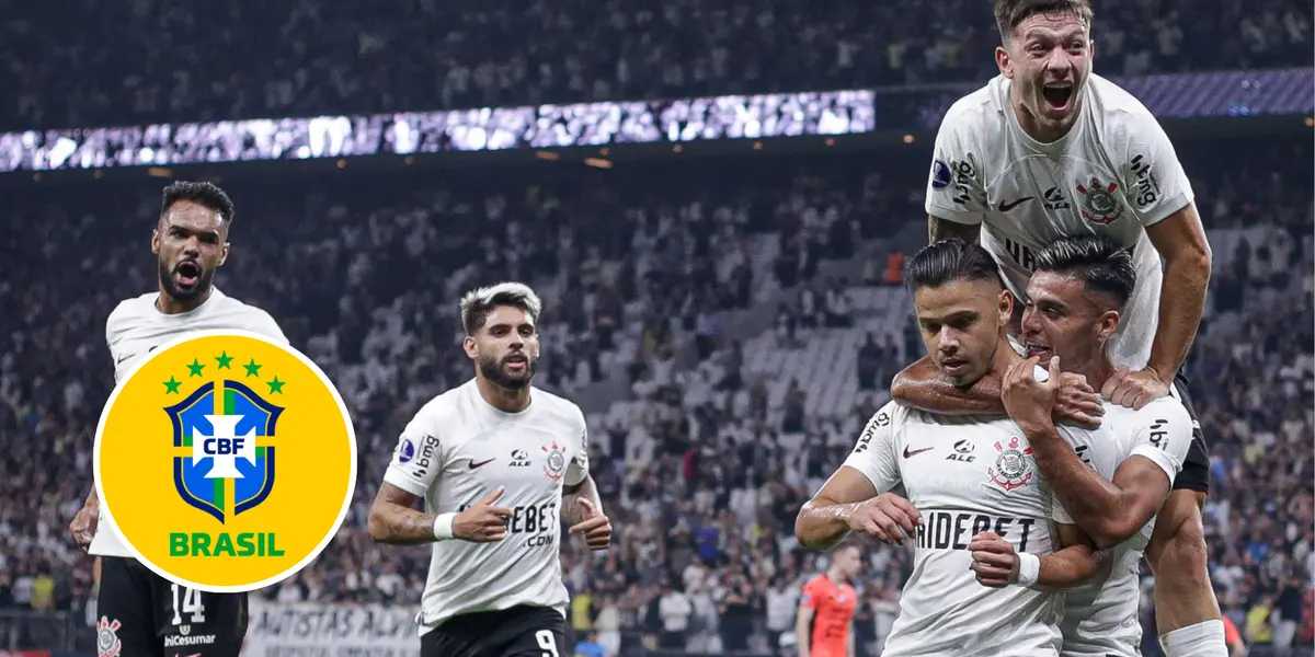 Corinthians e escudo da CBF