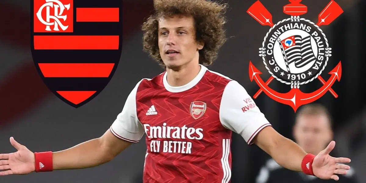 Corinthians entra na briga para contratar David Luiz após o Flamengo encontrar dificuldades com o brasileiro