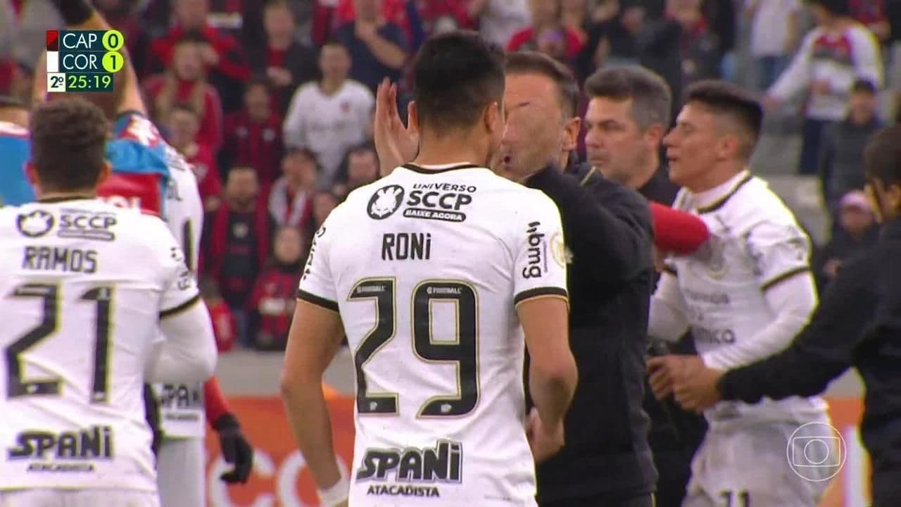 Corinthians ficou no empate com o Athletico Paranaense