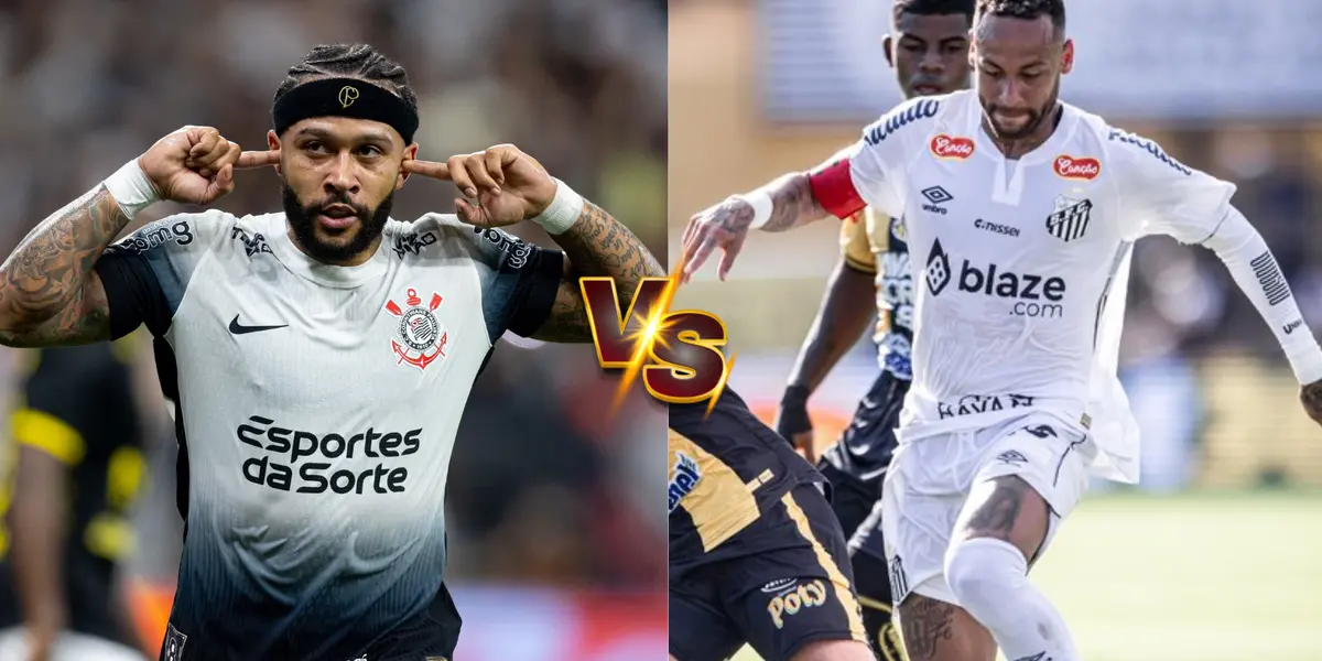 Corinthians x Santos pela 9ª Rodada do Campeonato Paulista / X